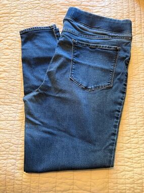Old Navy Blue Rockstar Super Skinny Jeggings